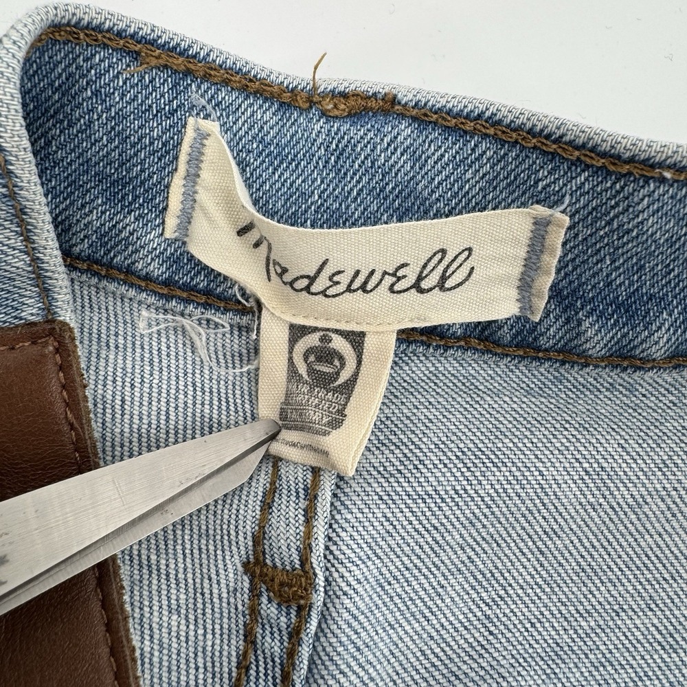 Madewell The Tall Perfect Vintage Jean Coffey Wash Worn-In Sz 30 Tall MC493 $135 - Picture 11 of 16